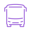 Rented Bus for office management and factory workers